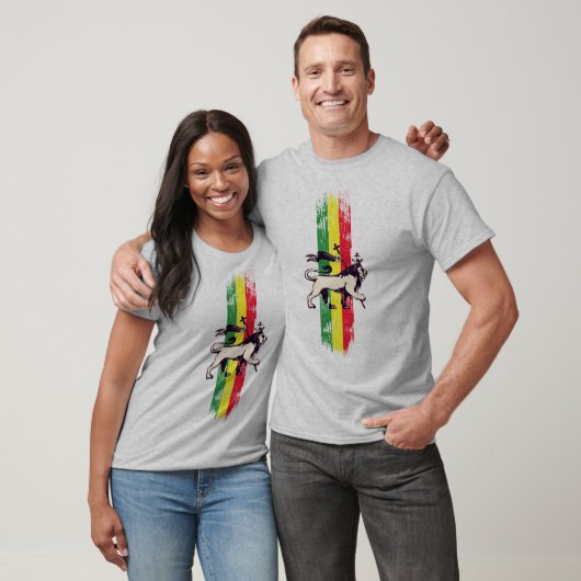 T-shirt Lion royal reggae (Unisexe)