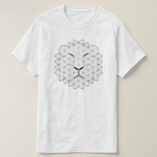 T-shirt Lion Sacré, B01BW. (Design devant)