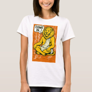 T-shirt Lion Sauna - Art Pop Classique