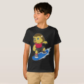 T-shirt Lion Snowboard (Devant entier)