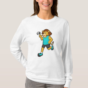 T-shirt Lion sur Handball avec Handball