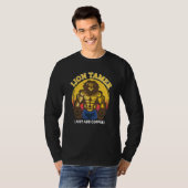 T-shirt Lion Tamer Ajouter Juste Café Bodybuilder Gym Coac (Devant entier)