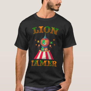 T-shirt Lion Tamer Funny Kids Circus Costume Party Matchin