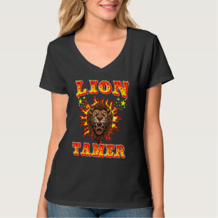T-shirt Lion Tamer Trainer Cirque Personnel Carnaval Artis