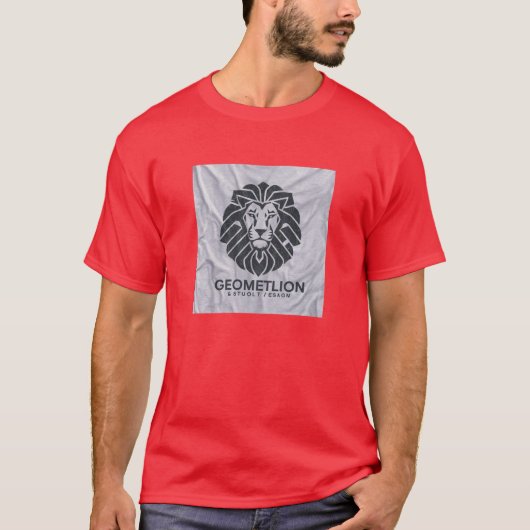 T-shirt Lion Tee écologique (Devant)