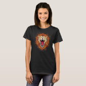 T-shirt Lion torche d'eau (Devant entier)