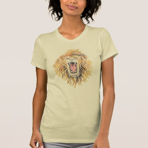 T-shirt Lion tourbillonnant