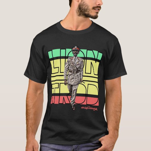 T-shirt Lion Trod Rasta (Devant)