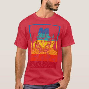 T-shirt Lion vintage de refroidissement 1