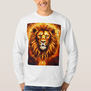T-shirt Lion Whimsical Dreamscape Tee