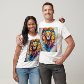 T-shirt Lion Whimsical Dreamscape Tee (Unisexe)
