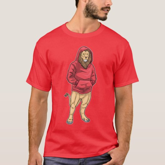 T-shirt Lion Winter (Devant)