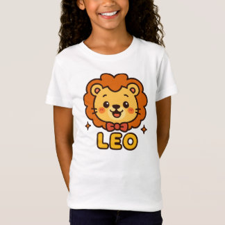 T-Shirt Lion Zodiac Cute Leo - Dessin Astrologie