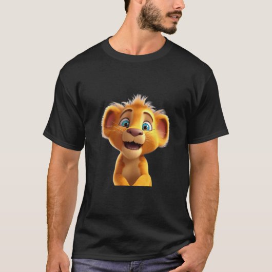 T-shirt lionceau (Devant)