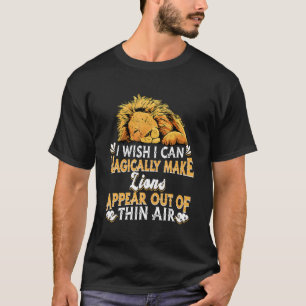T-shirt Lioness Africa Safari Predator Pride Magicien Ma