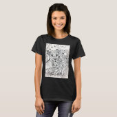 T-shirt Lioness and Cub Love (Devant entier)