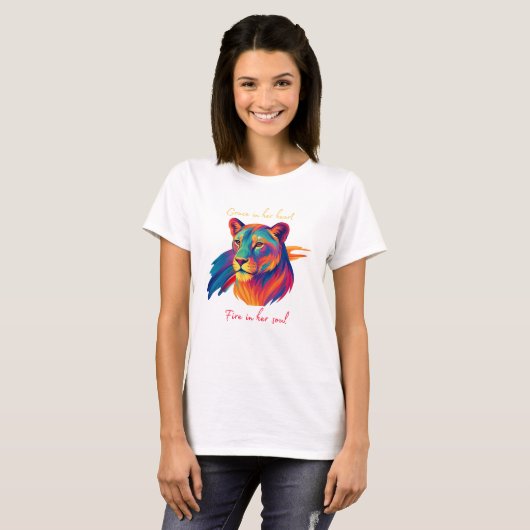 T-shirt Lioness Grace (Devant entier)
