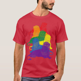 T-shirt Lions Gay pride LGBT 2