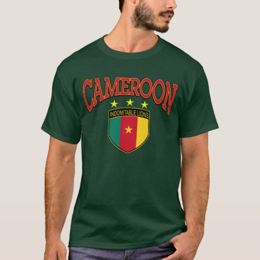T-shirt Lions indomptables du Cameroun (Devant)
