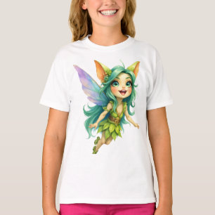 T-shirt Liora la fée de la forêt –Compagne fée enchantée