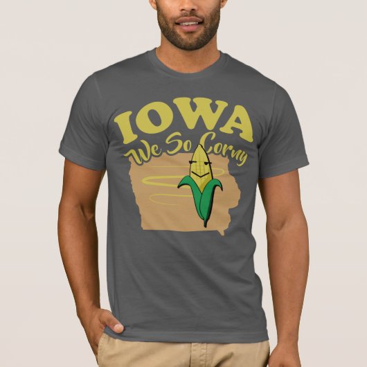 T-shirt L'Iowa nous si bébêtes (Devant)