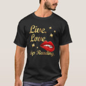 T-shirt Lip Reading - sign language Deaf Awareness Deaf Pr (Devant)