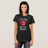 T-shirt Lips and Mouth Love Tunisian Flag Hammamet (Devant entier)