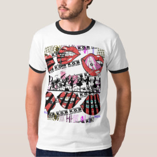 T-shirt Lips KGB