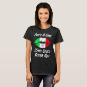 T-shirt Lips Mouth Love Italian Flag Seier Alm (Devant entier)
