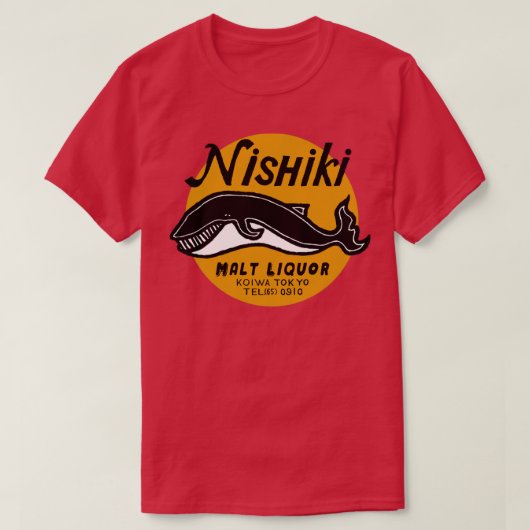 T-shirt Liqueur de malt japonais vintage2 (Design devant)