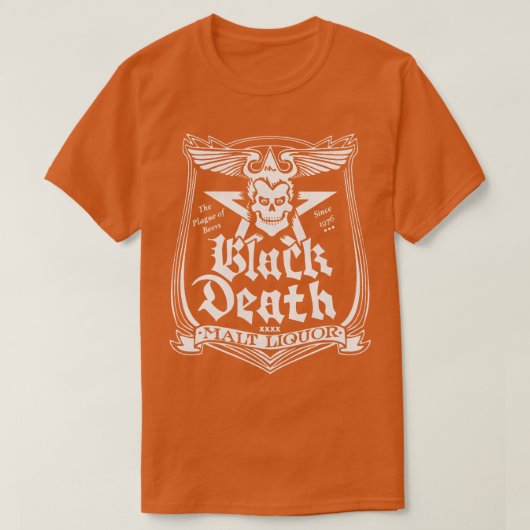T-shirt Liqueur de malt noir (Design devant)