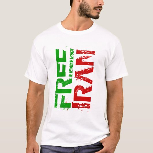 T-SHIRT L'IRAN LIBRE (Devant)