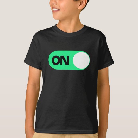T-shirt Lire/afficher ON/OFF (Devant)