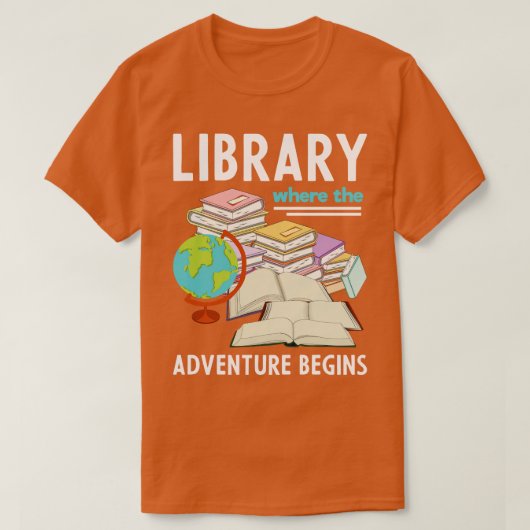 T-shirt Lire Bookworm Reader Bibliothèque Funny Bibliothéc (Design devant)