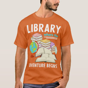 T-shirt Lire Bookworm Reader Bibliothèque Funny Bibliothéc