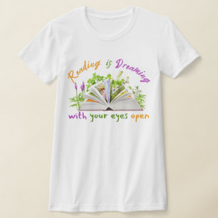 T-shirt Lire Citation Slim Fit Tee - Dream With Eyes Open