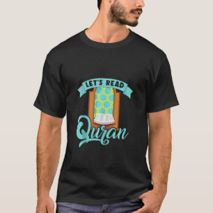T-shirt Lire Coran Musulman Islam Mosquée de prière Mat Re