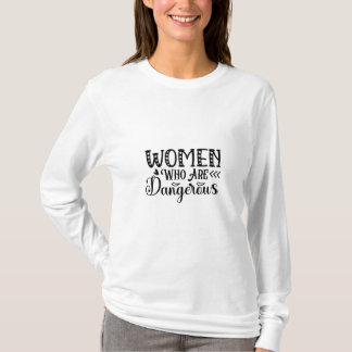 T-shirt Lire Des Femmes D'Art Dangereuses