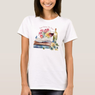 T-shirt Lire entre les vins
