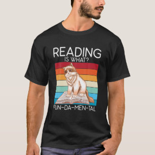 T-shirt Lire Est Ce Qui Fondamentalement Louveur De Livre