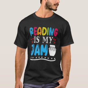 T-shirt Lire est ma confiture Enfants Enseignant J'aime à 