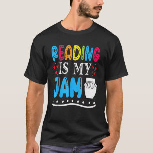 T-shirt Lire est ma confiture Enfants Enseignant J'aime à