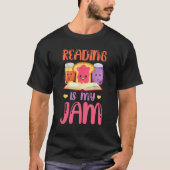 T-shirt Lire Est Mon Jam Drôle J'Aime Lire Des Livres Read (Devant)