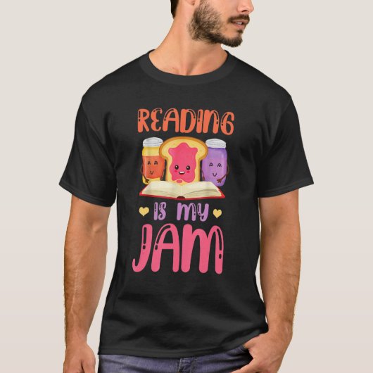 T-shirt Lire Est Mon Jam Drôle J'Aime Lire Des Livres Read (Devant)