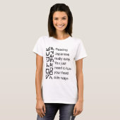 T-shirt Lire le japonais est vraiment facile (Devant entier)