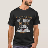 T-shirt Lire l'équipe de lecture Enseignant Lire des livre (Devant)