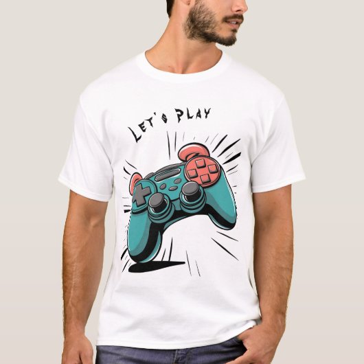 T-shirt Lire les jeux (Devant)