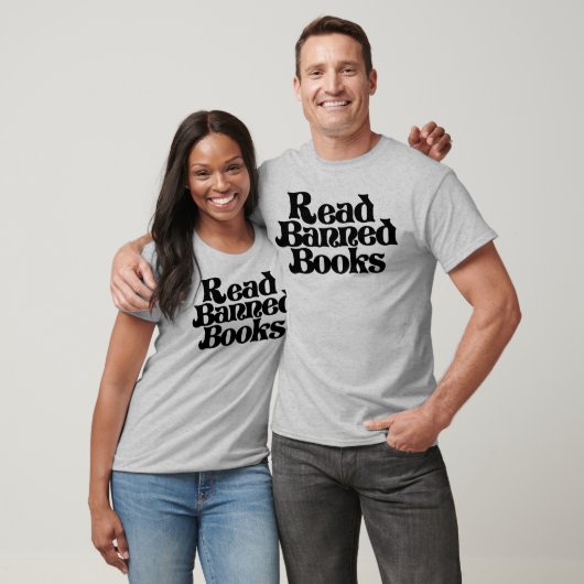 T-shirt Lire les livres interdits (Unisexe)
