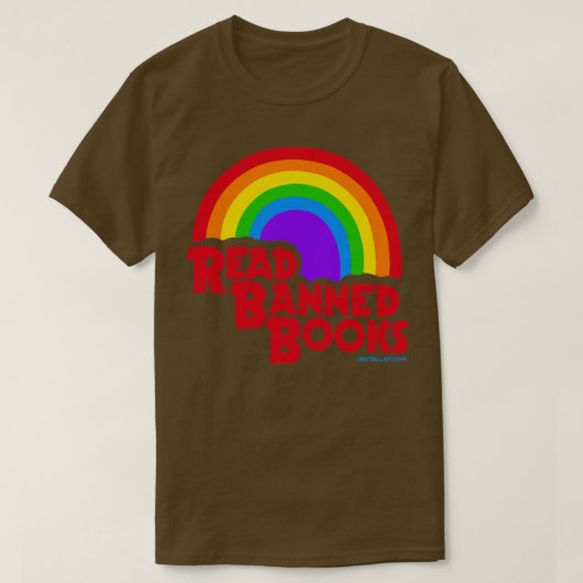 T-shirt Lire les livres interdits1 (Design devant)