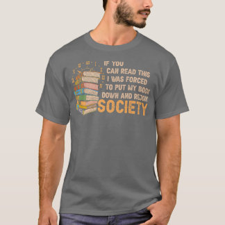 T-shirt Lire les livres Lover Pour les vers de livres Book